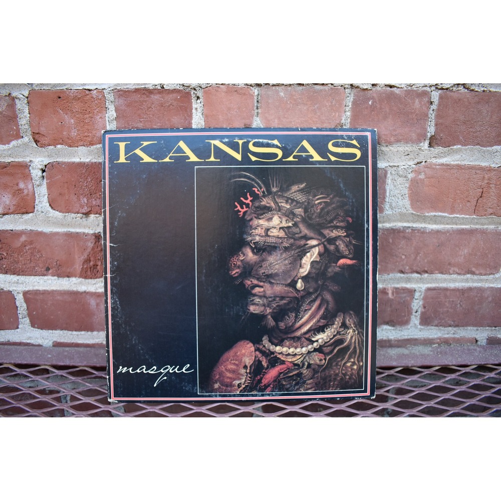 Kansas Masque Vintage 1975 Vinyl LP Record Classic Rock PZ 33806 Kirshner